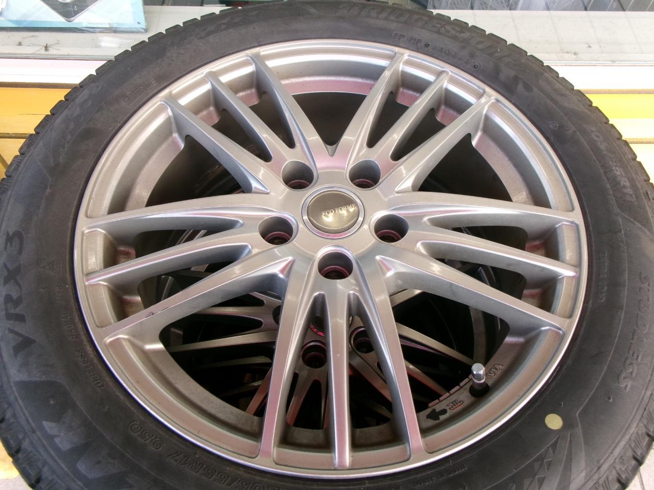 BRIDGESTONE ECO FORME SE-18 + BRIDGESTONE BLIZZAK VRX3 205 / 55R17