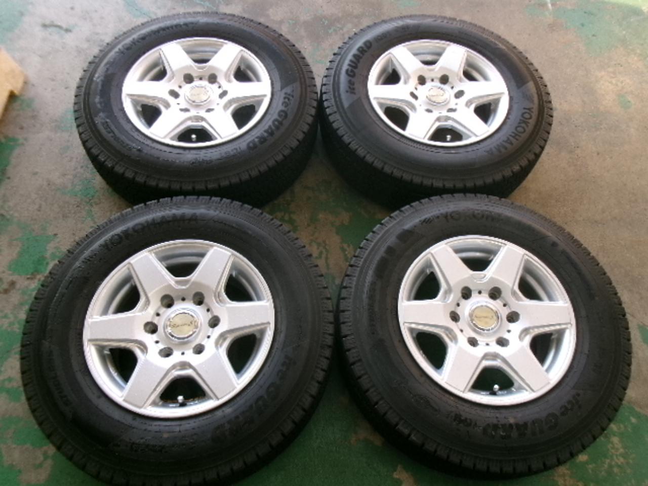 YFC RIPRESA + YOKOHAMA ice GUARD iG91 195 / 80R15 107 / 105L