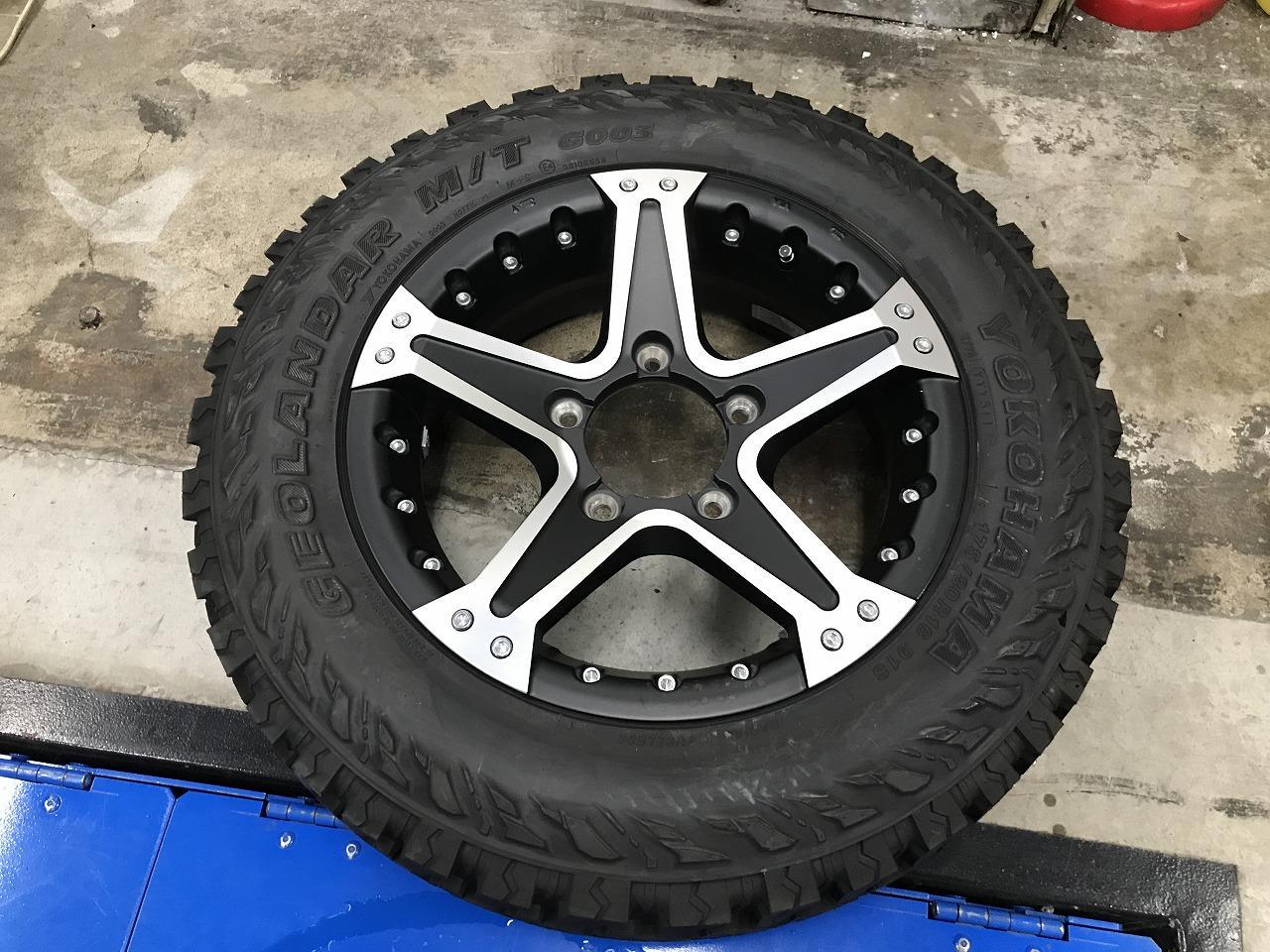 weds ADVENTURE MUD VANCE 01+ YOKOHAMA GEOLANDAR M / T G003 175 / 80R16 91S