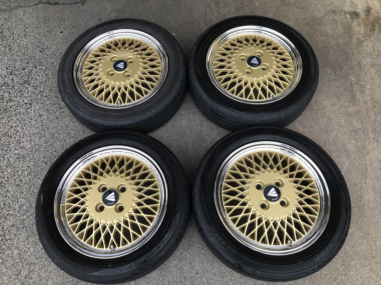 ENKEI NeoClassic 92 + DUNLOP LEMAN Ⅴ 165 / 60R15 77H