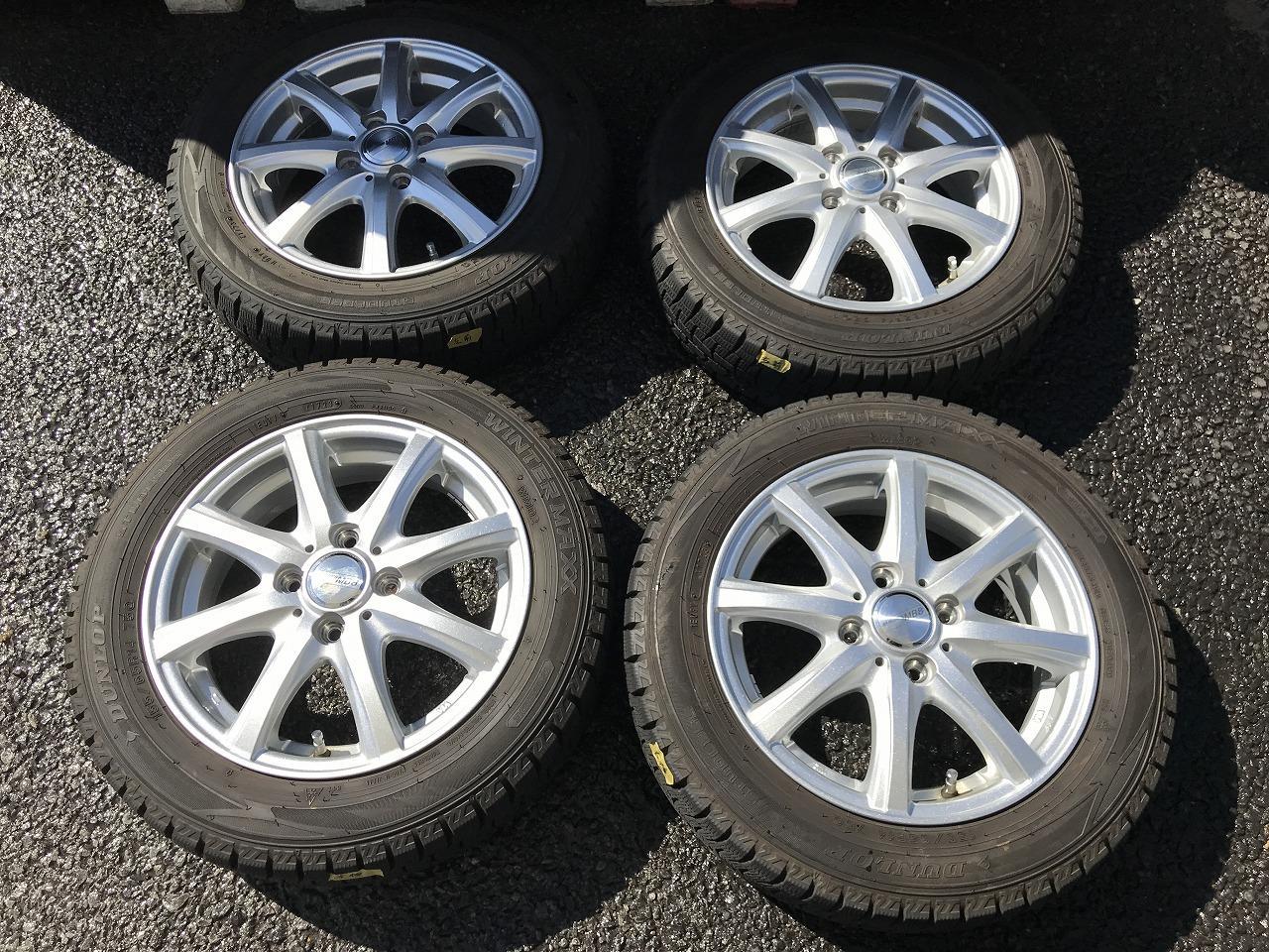 DUNLOP MACBES MB8 + DUNLOP WINTER MAXX WM02 155 / 65R14 75Q
