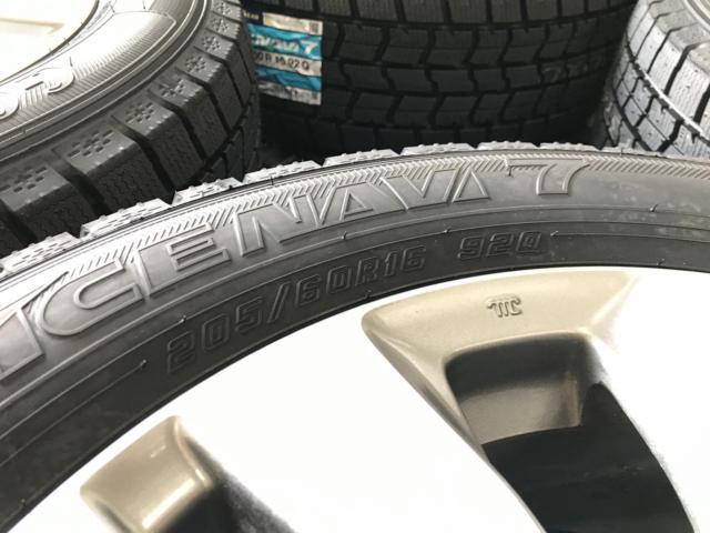 ホンダ RK ステップワゴン 純正ホイール + GOODYEAR iceNAVI 7 205/60R16 92Q