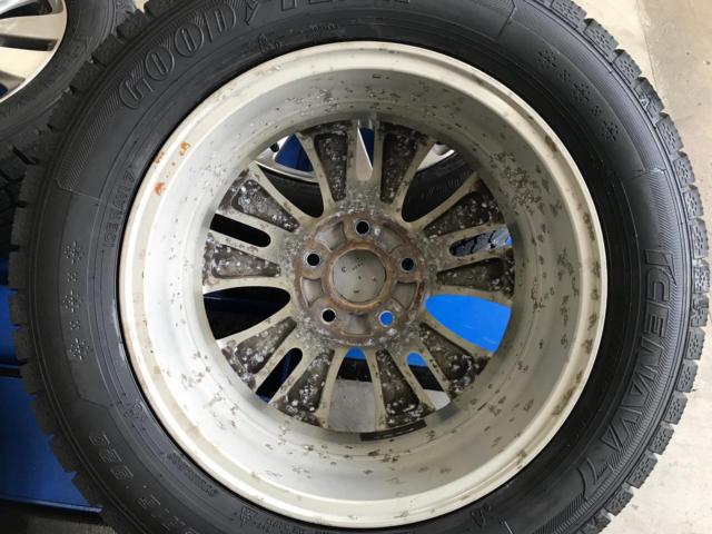 ホンダ RK ステップワゴン 純正ホイール + GOODYEAR iceNAVI 7 205/60R16 92Q
