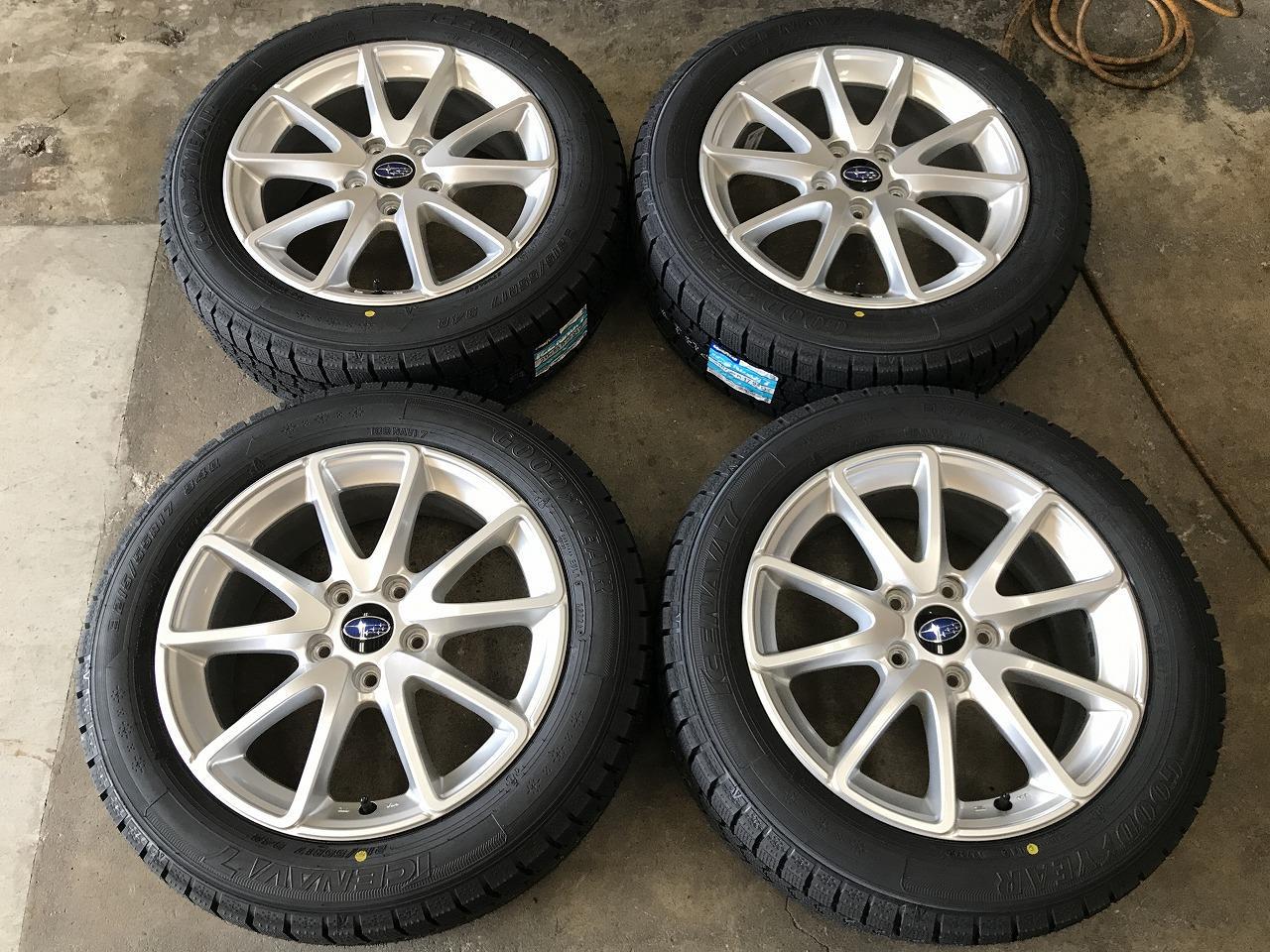 Pleiades VM system Revu~ogu Genuine option SAA Wheel + GOODYEAR iceNAVI 7 215 / 55R17 94Q