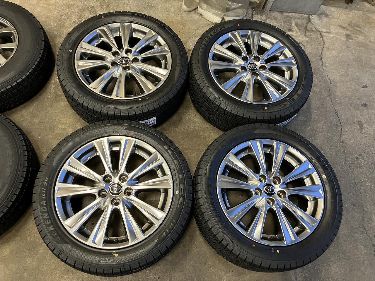 Toyota 30 series Alphard Type Gold Original wheel + KENDA KR36 235 / 50R18 97Q