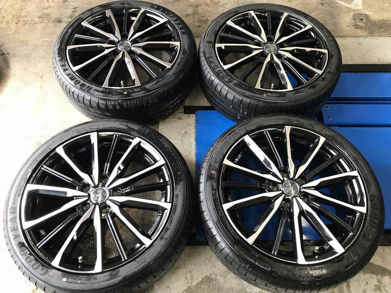 KYOHO SMACK VALKYRIE + GOODYEAR EfficientGrip RVF02 215 / 45R18 93W XL