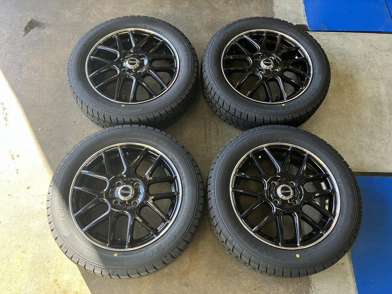 HOT STUFF CROSS SPEED XM + GOODYEAR iceNAVI 7 165 / 65R15 81Q