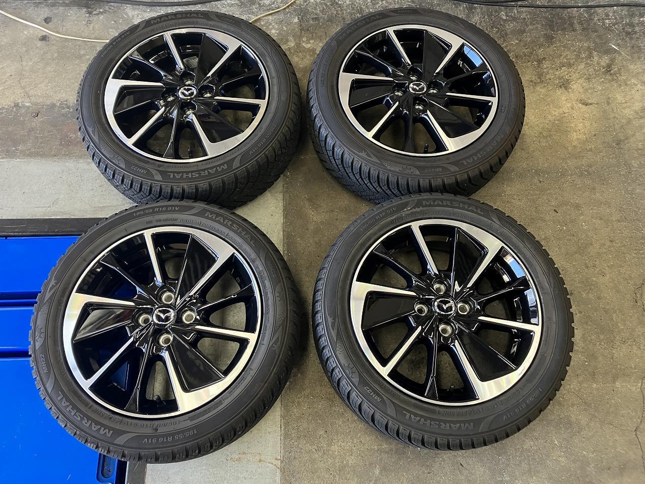 Mazda MAZDA 2 Original wheel + MARSHAL MH22 195 / 55R16 91V XL All-season tires