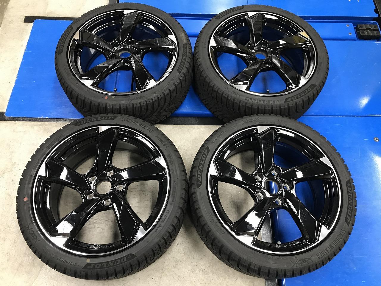 LEHRMEISTER EUROAXIS CROSS Edge + DUNLOP SYNCHRO WEATHER 215 / 40R17 87V