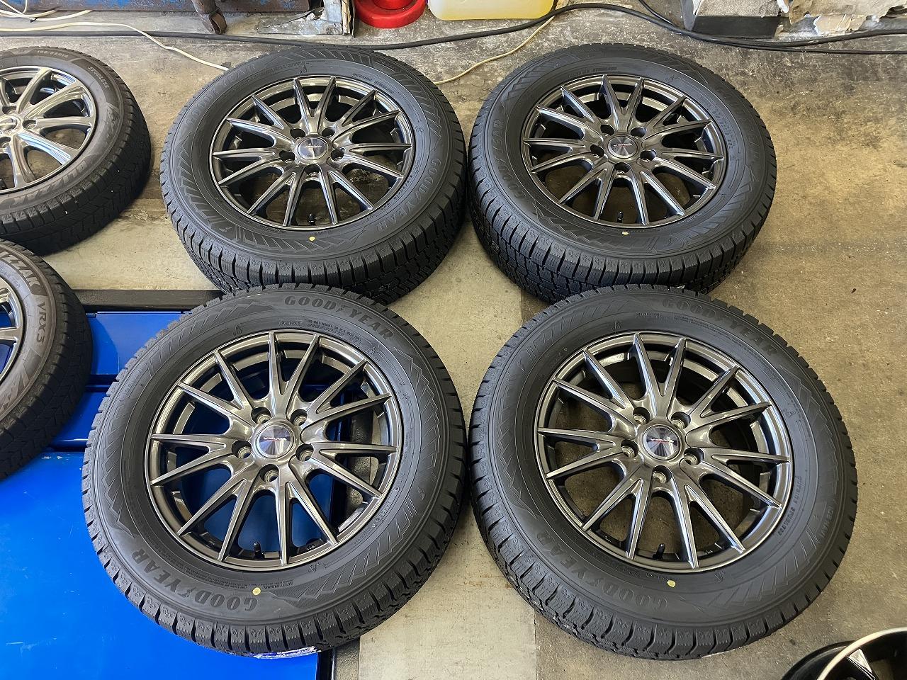 weds VELVA SPORT + GOODYEAR ICE NAVI Eight 215 / 60R16 95Q