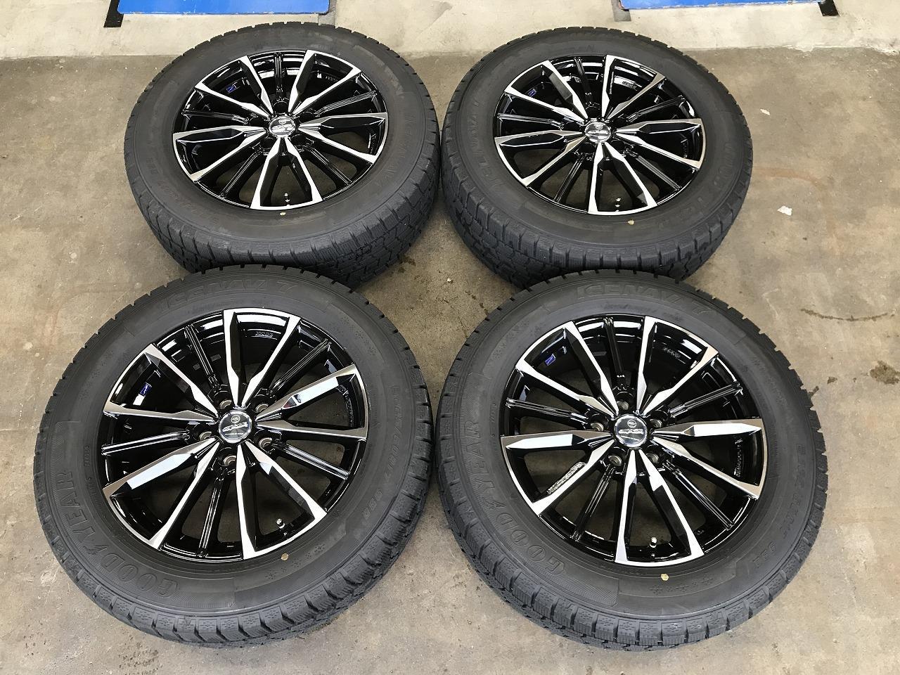 KYOHO SMACK VALKYRIE + GOODYEAR ICENAVI 7 225 / 60R17 99Q