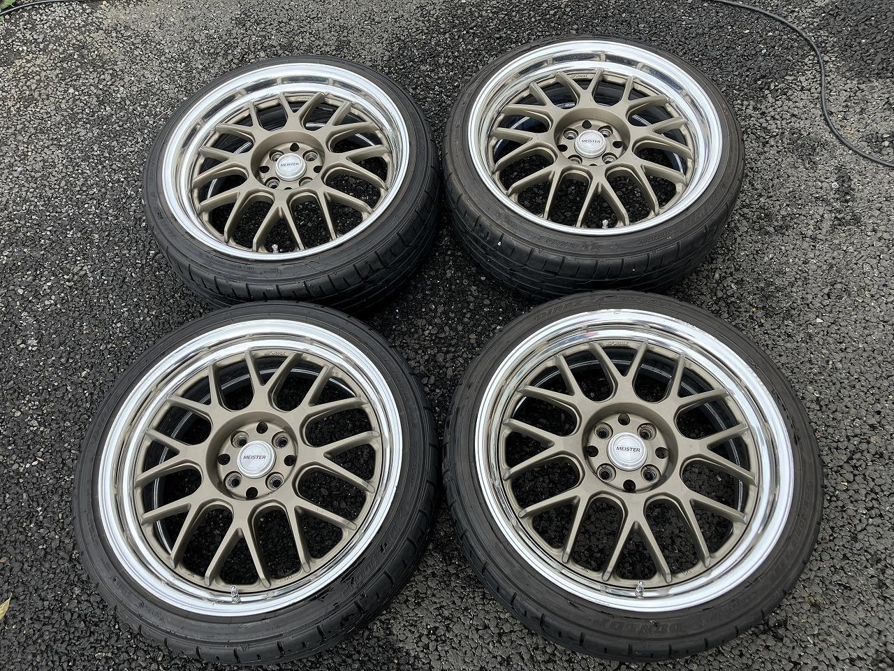 WORK MEISTER M1R + DUNLOP DIREZZA DZ102 205 / 40R18 86W