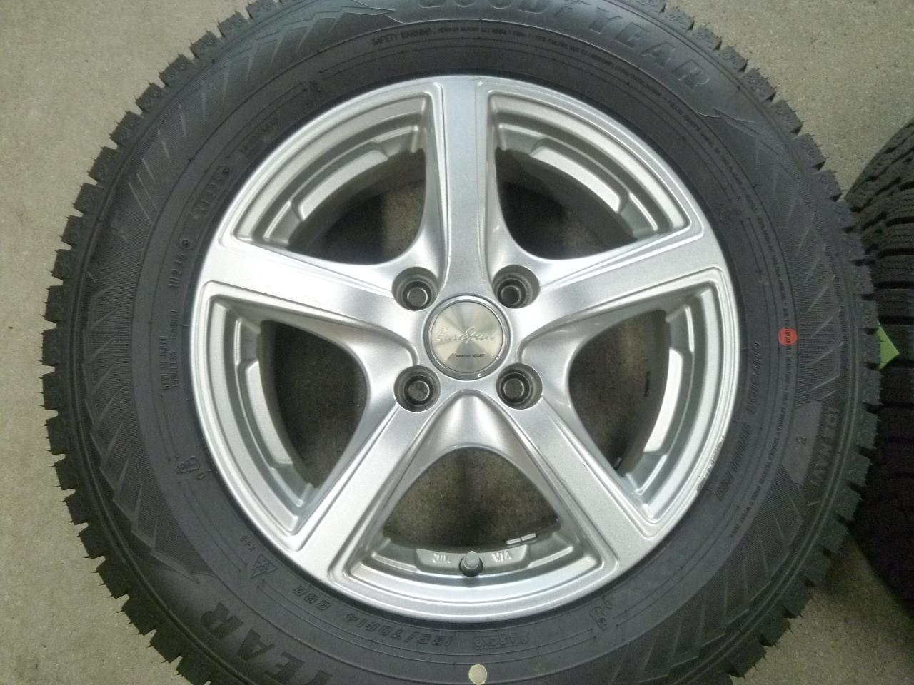 MARUKA SERVICE MANARAY SPORT EUROSPEED MS5 + GOODYEAR ICE NAVI Eight