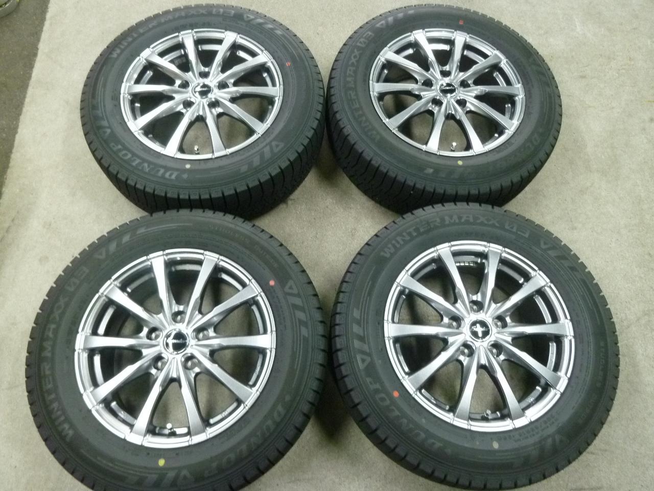 HOT STUFF Exceeder E08 + DUNLOP WINTERMAXX WM03