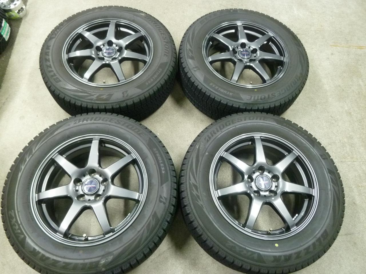 weds VELVA WONDER + BRIDGESTONE BLIZZAK VRX2