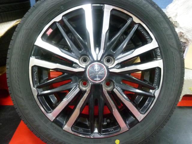 【中古ホイール&未使用タイヤセット!!】 KYOHO SMACK VALKYRIE + GOODYEAR Efficient Grip ECO EG02