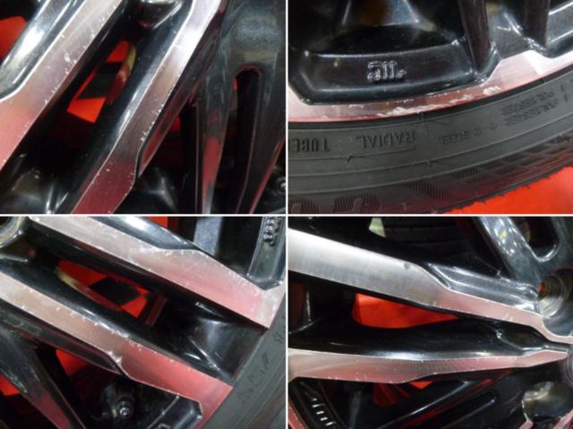 【中古ホイール&未使用タイヤセット!!】 KYOHO SMACK VALKYRIE + GOODYEAR Efficient Grip ECO EG02