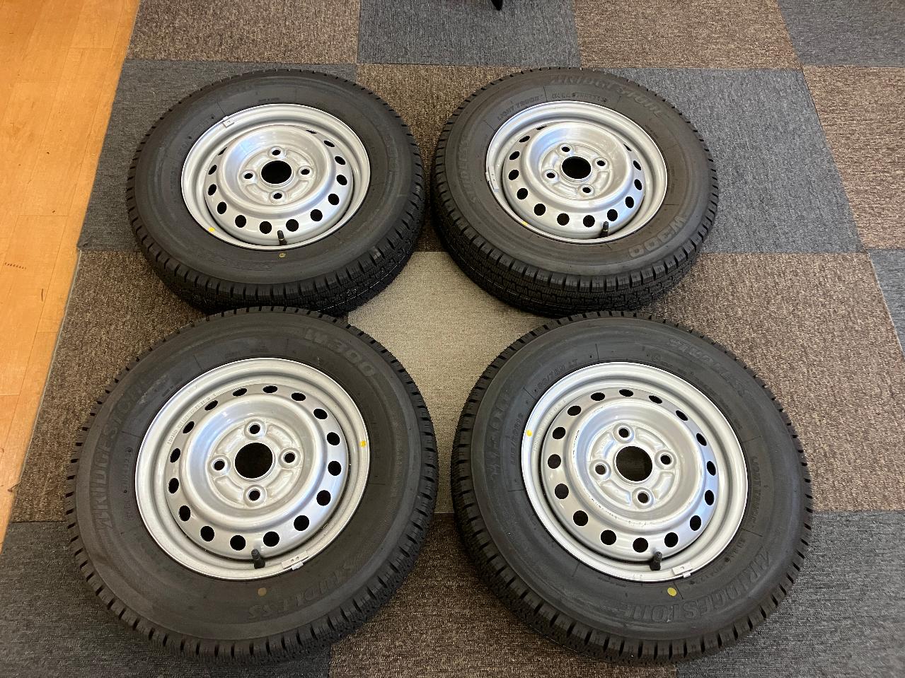 TOPY STEEL WHEEL E36 + BRIDGESTONE W300