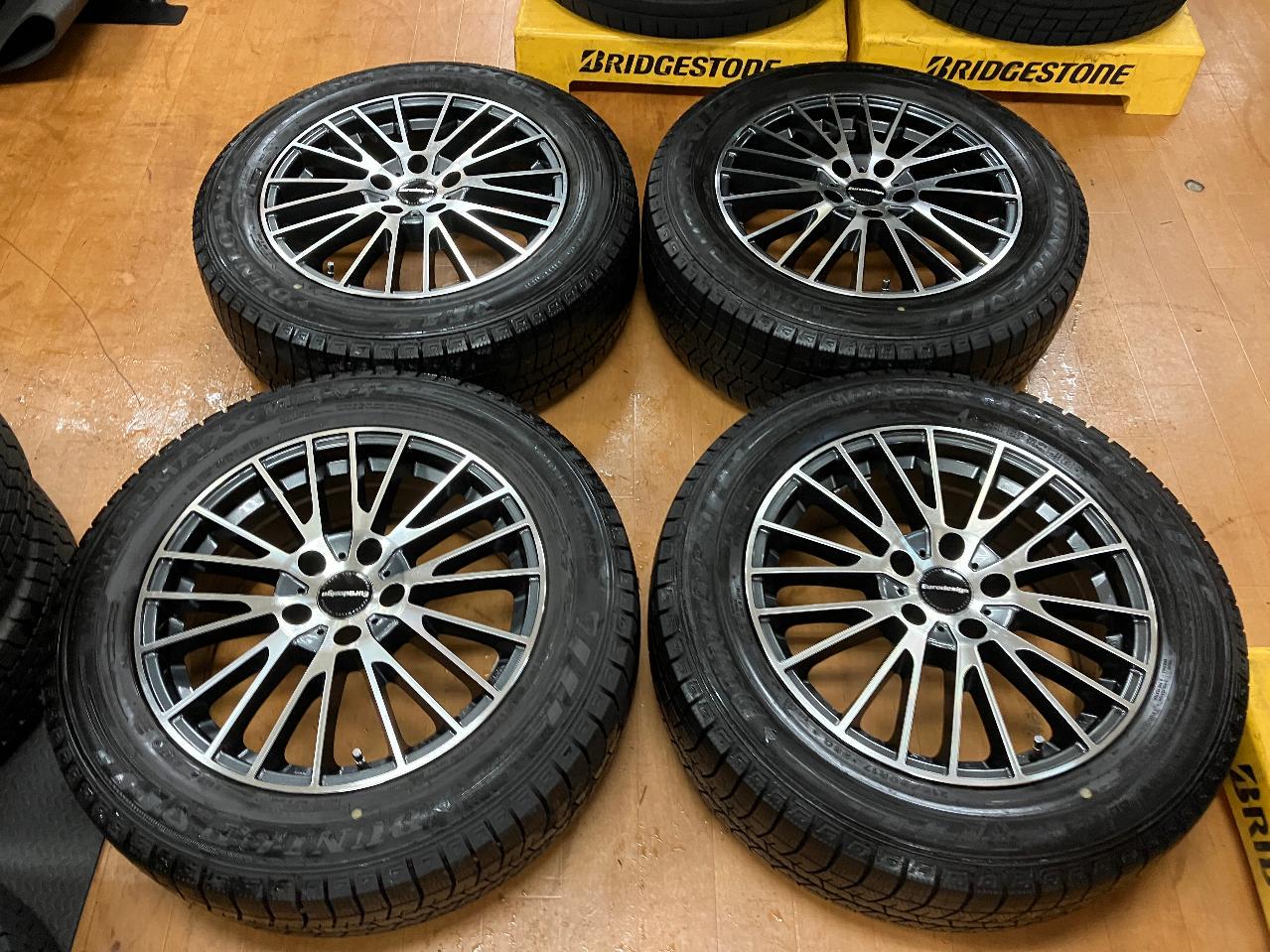 ABE SHOKAI EURODESIGN CALWER + DUNLOP WINTER MAXX WM03