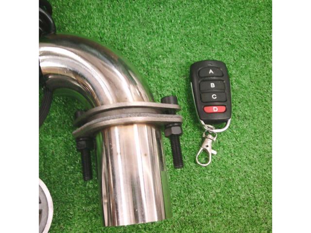 For 50.8Φ/50mm mufflers
Electric variable valve
With 5-level volume control
Universal full kit
