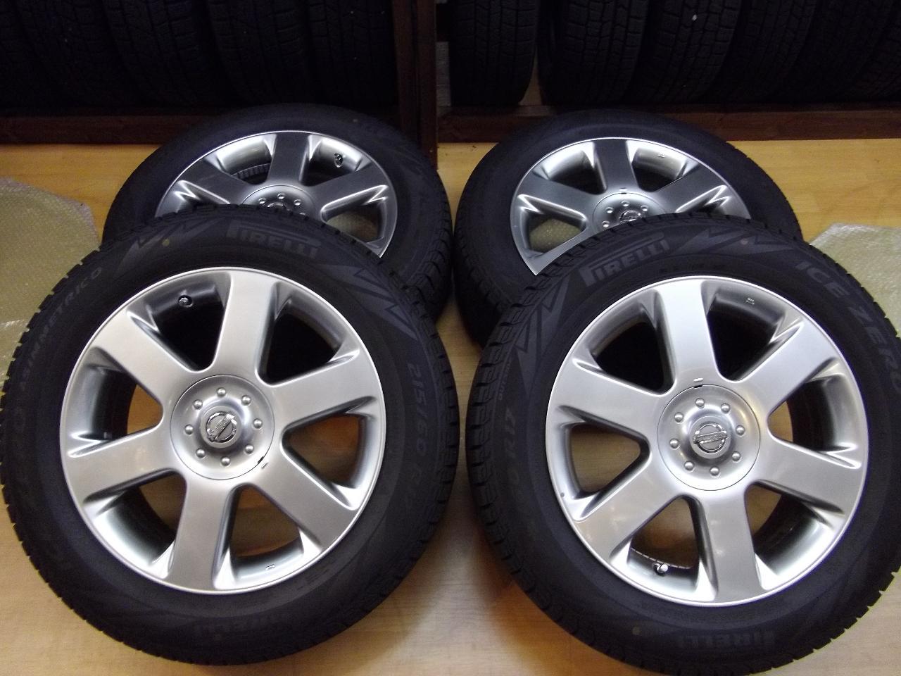 Nissan original Elgrand / E51 genuine + PIRELLI ICE ZERO ASIMMETRICO
