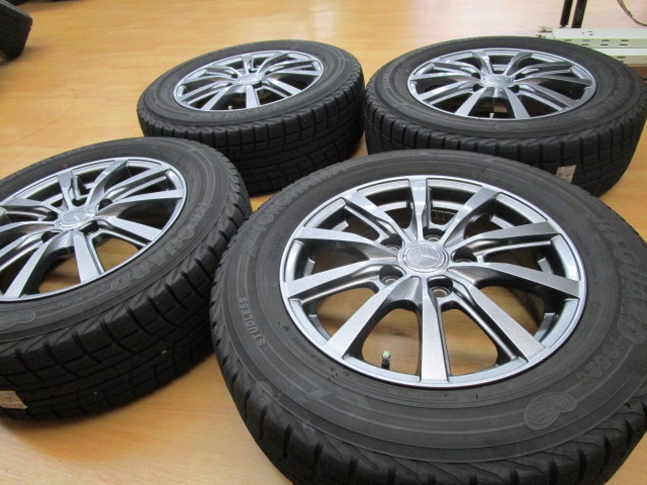 YOKOHAMA GRASS 10-spoke + YOKOHAMA iceGUARD iG52C