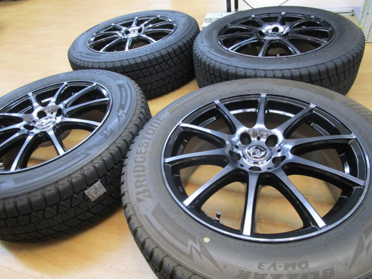 weds RIZLEY KC + BRIDGESTONE BLIZZAK DM-V3