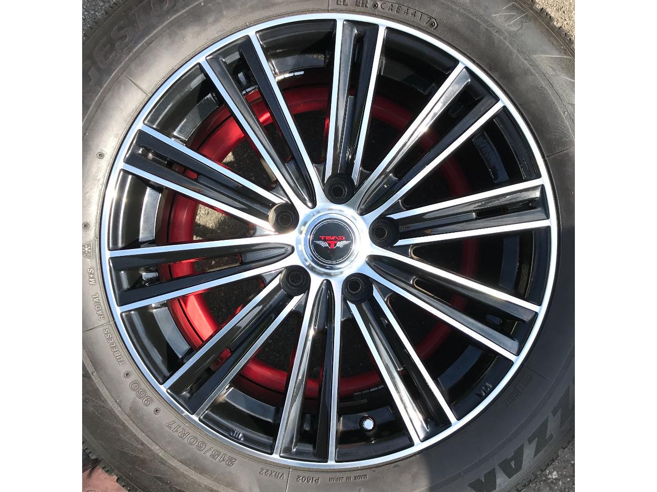 weds TEAD SNAP 17 inches aluminum wheels