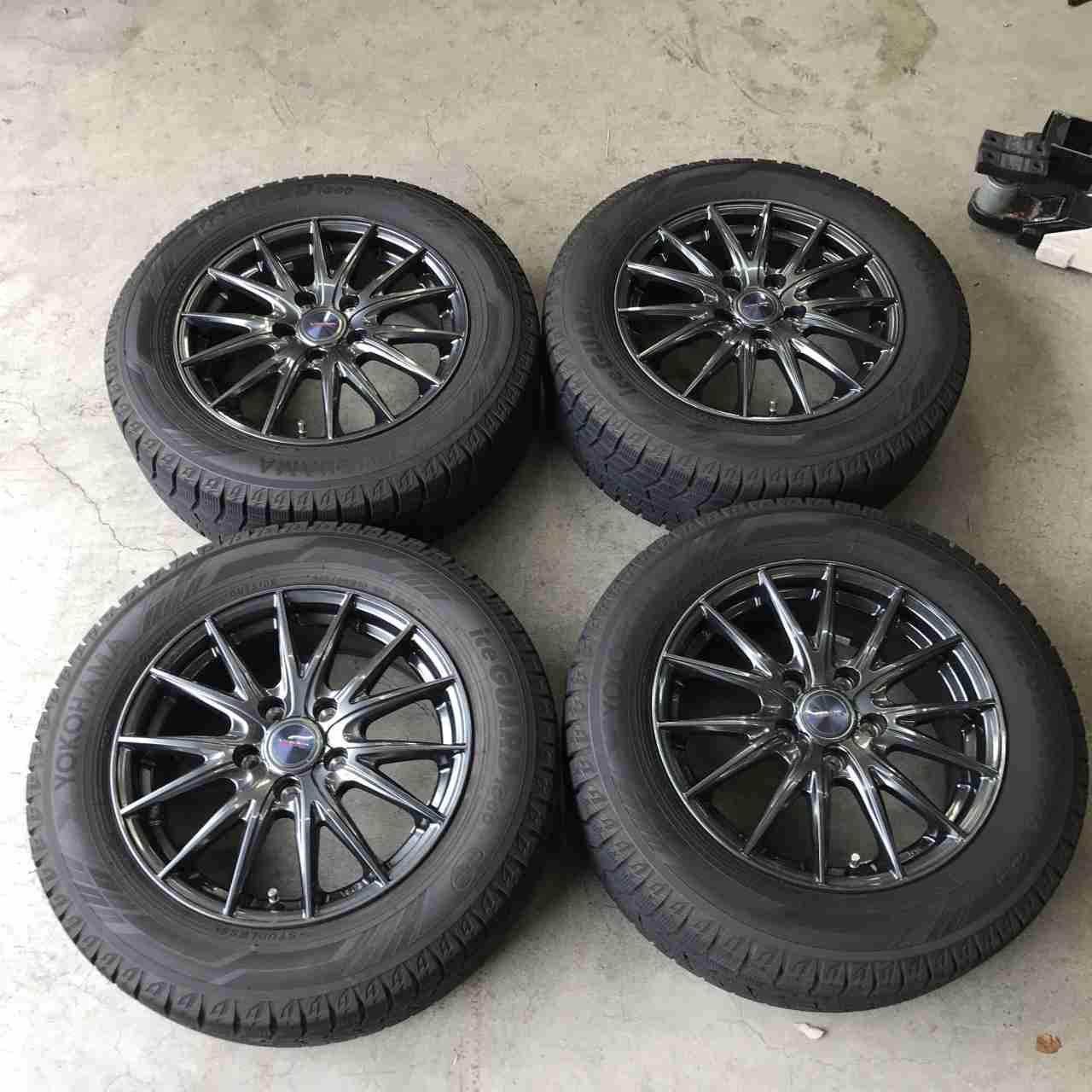 weds VELVA SPORT 16 inches Four + YOKOHAMA ice GUARD iG60 215 / 60R16 Made in 2024 Four