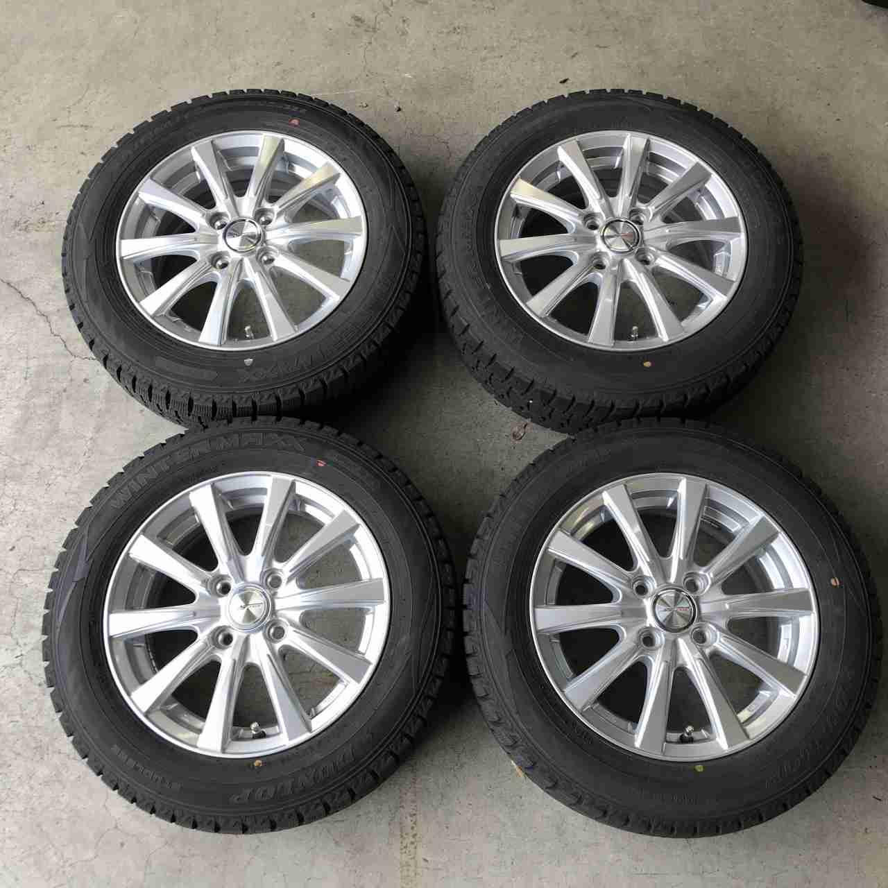 weds JOKER SPIRITS + DUNLOP WINTERMAXX WM02 175 / 65R14 Made in 2023 4 pieces set