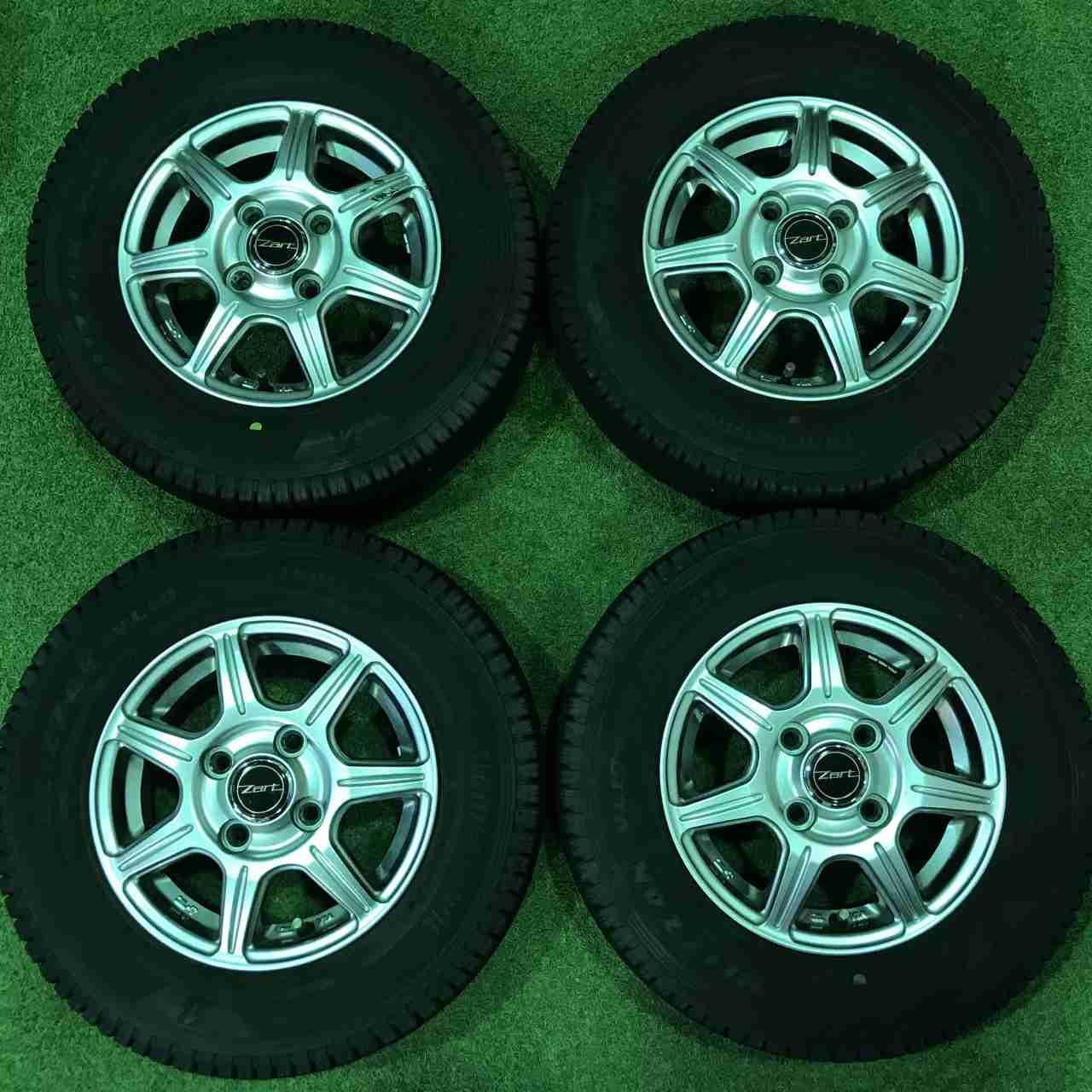 BRIDGESTONE Zart + BRIDGESTONE BLIZZAK VL10 145 / 80R12 Made in 2024 4 pieces set