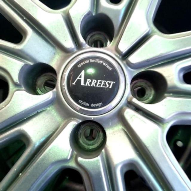 ARREEST 2×5本スポーク+DUNLOP SYNCHRO WEATHER 175/65R15 2024年製 4本セット