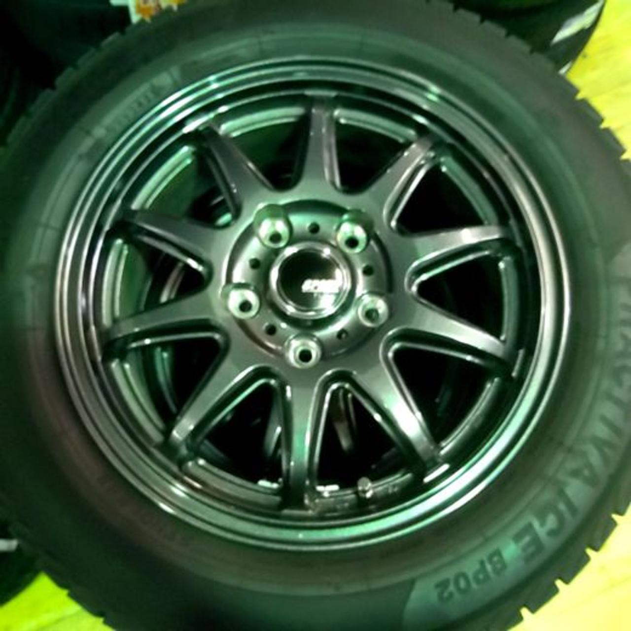 YellowHat SPORT FLICK + PRACTIVA ICE BP02 185 / 65R15 Made in 2025 4 pieces set