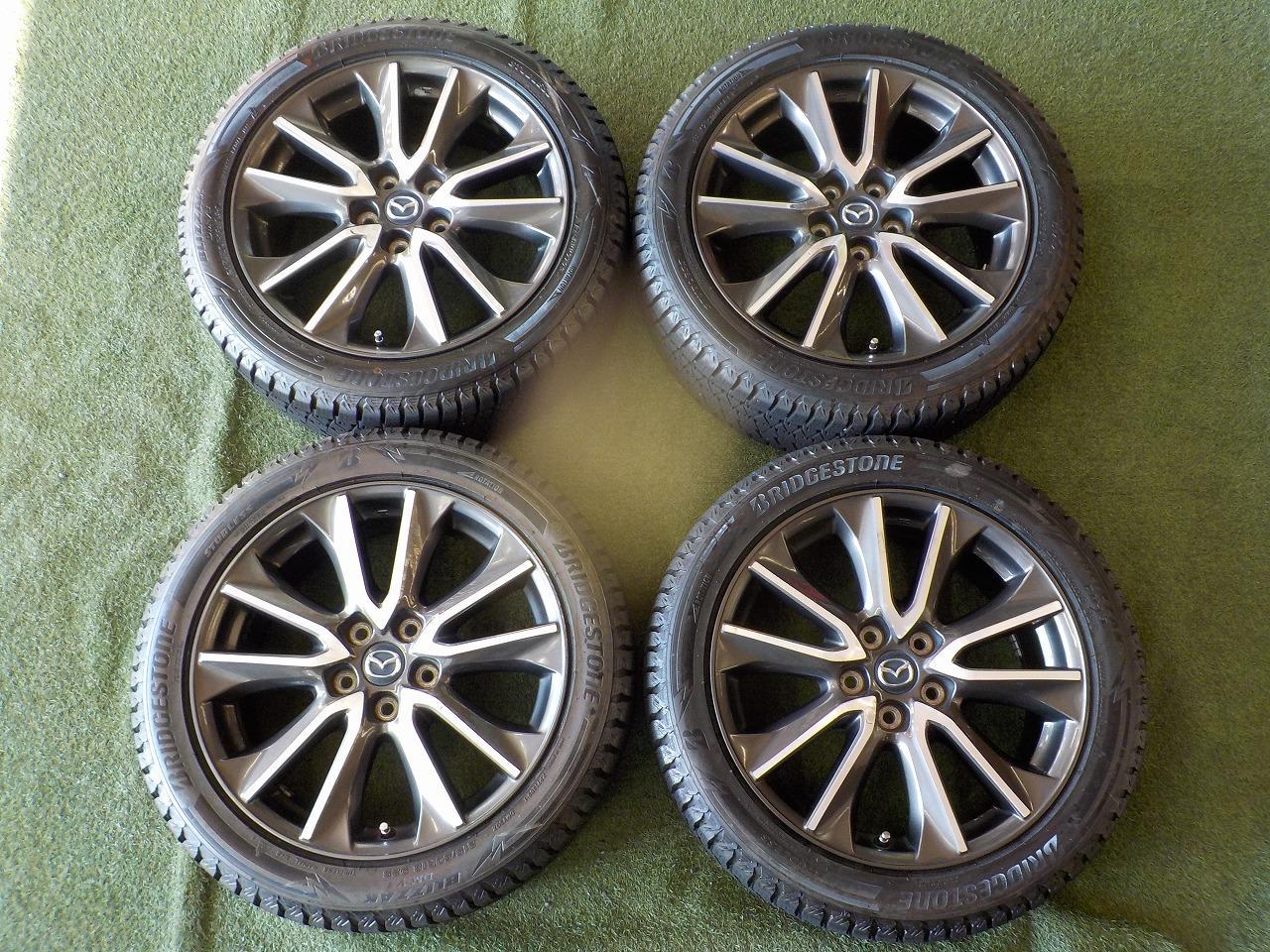 Mazda genuine CX-3 Original wheel + BRIDGESTONE BLIZZAK DM-V3