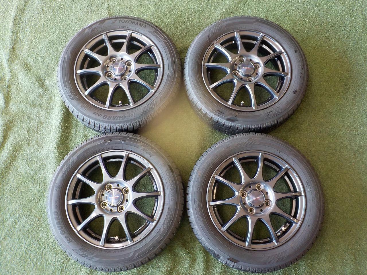 wedsVELVA CHARGE 10-spoke + YOKOHAMA ice GUARD iG60