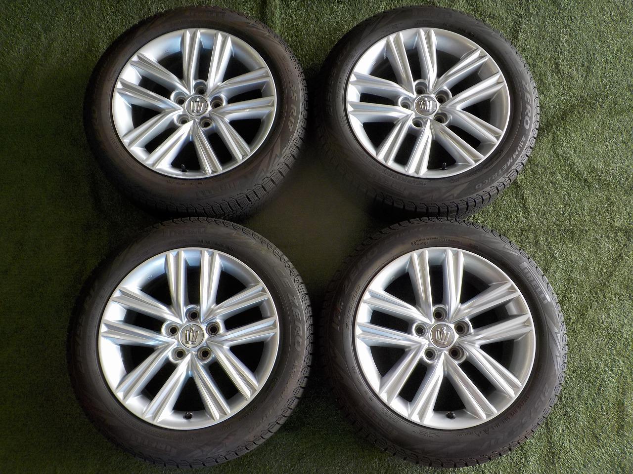 Toyota genuine 210 Crown athlete Original wheel + PIRELLI ICEZEROASIMMETRICO