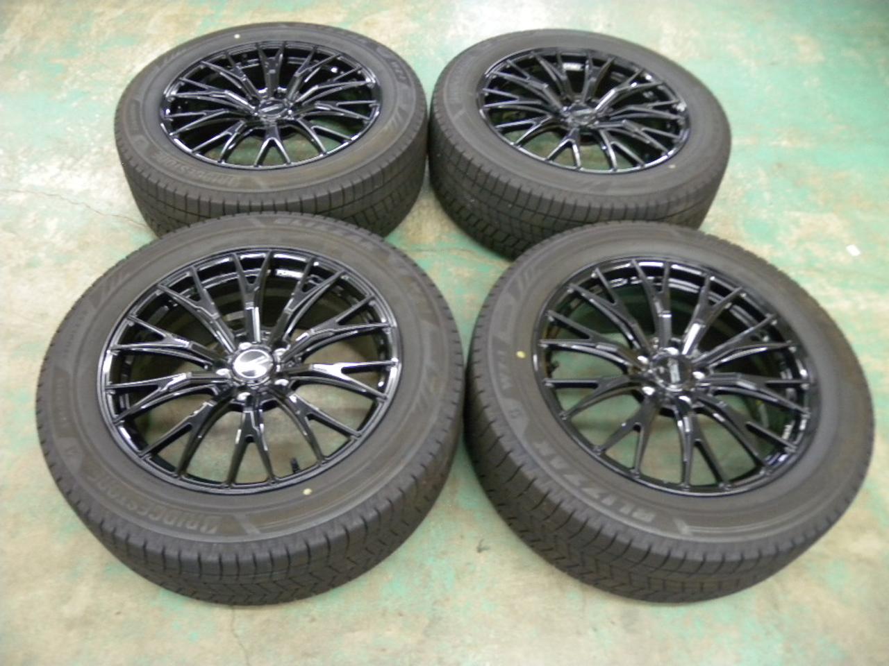 HOT STUFF Stich LEGZAS FORGED FS-02 + BRIDGESTONE BLIZZK WZ-1