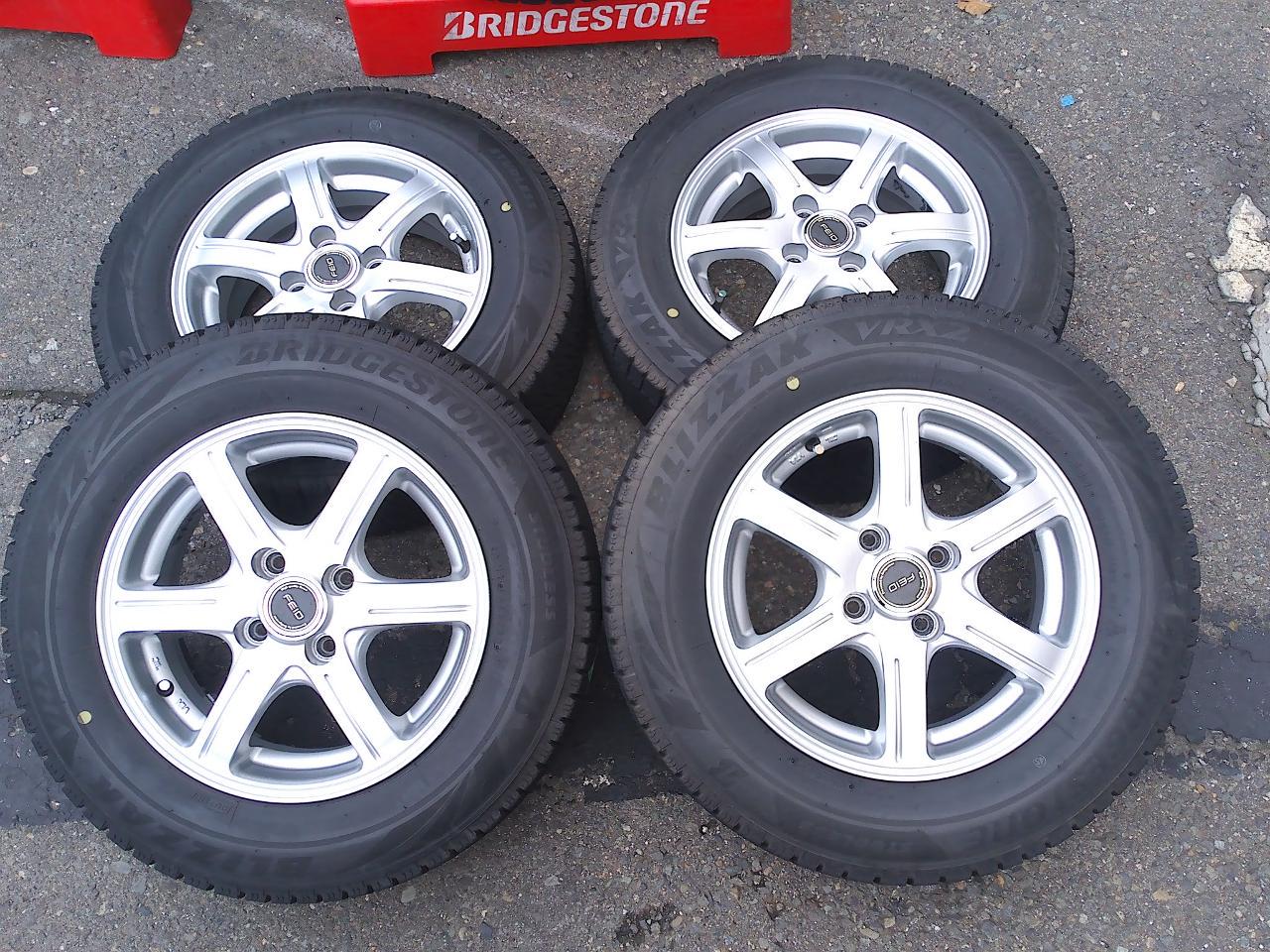BRIDGESTONE FEID G6 + BRIDGESTONE BLIZZAK VRX2