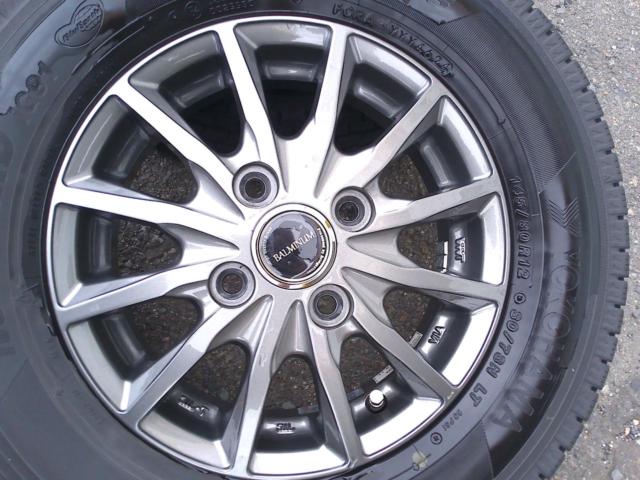 【BRIDGESTONE(ブリヂストン)】BALMINUM(バルミナ) AR12+YOKOHAMA iceGUARD iG91