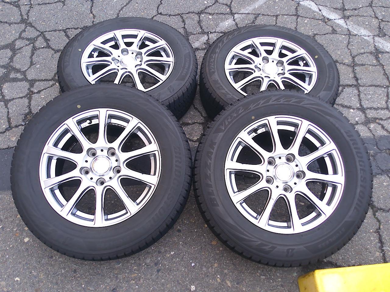weds JOKER FLASH + BRIDGESTONE BLIIZAK VRX2