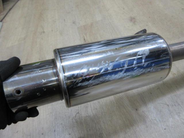 メーカー不明 ビート 砲弾型マフラー