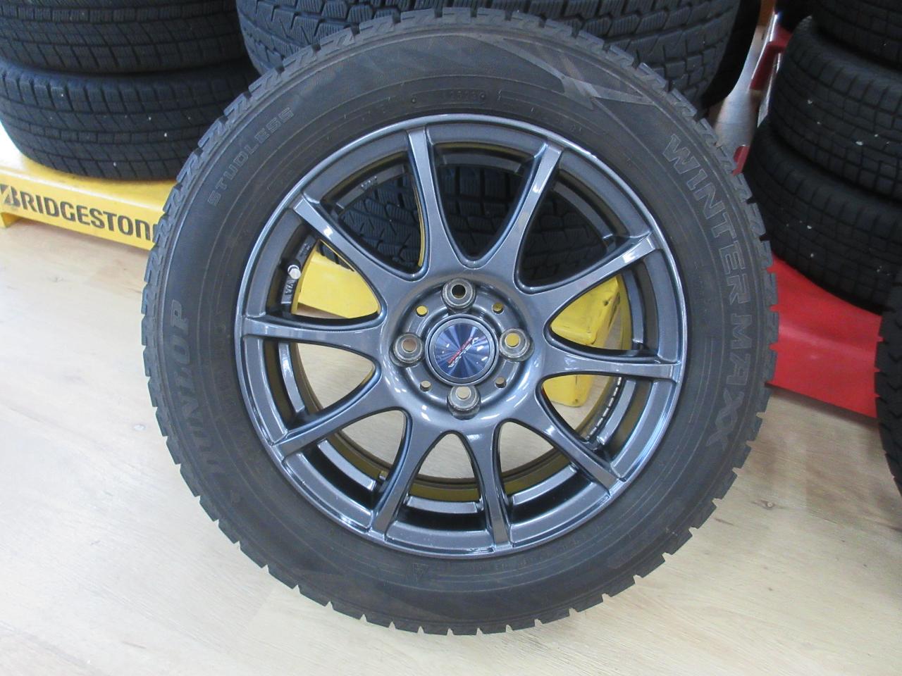 wedsVELVA 10-spoke + DUNLOP WINTERMAXX WM02