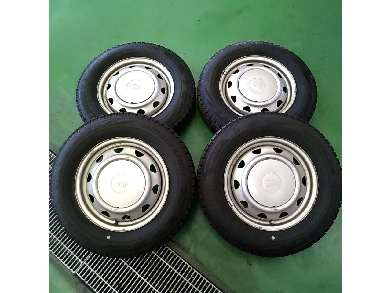 BRIDGESTONE JECT Steel wheel + BRIDGESTONE BLEZZAK VRX2
