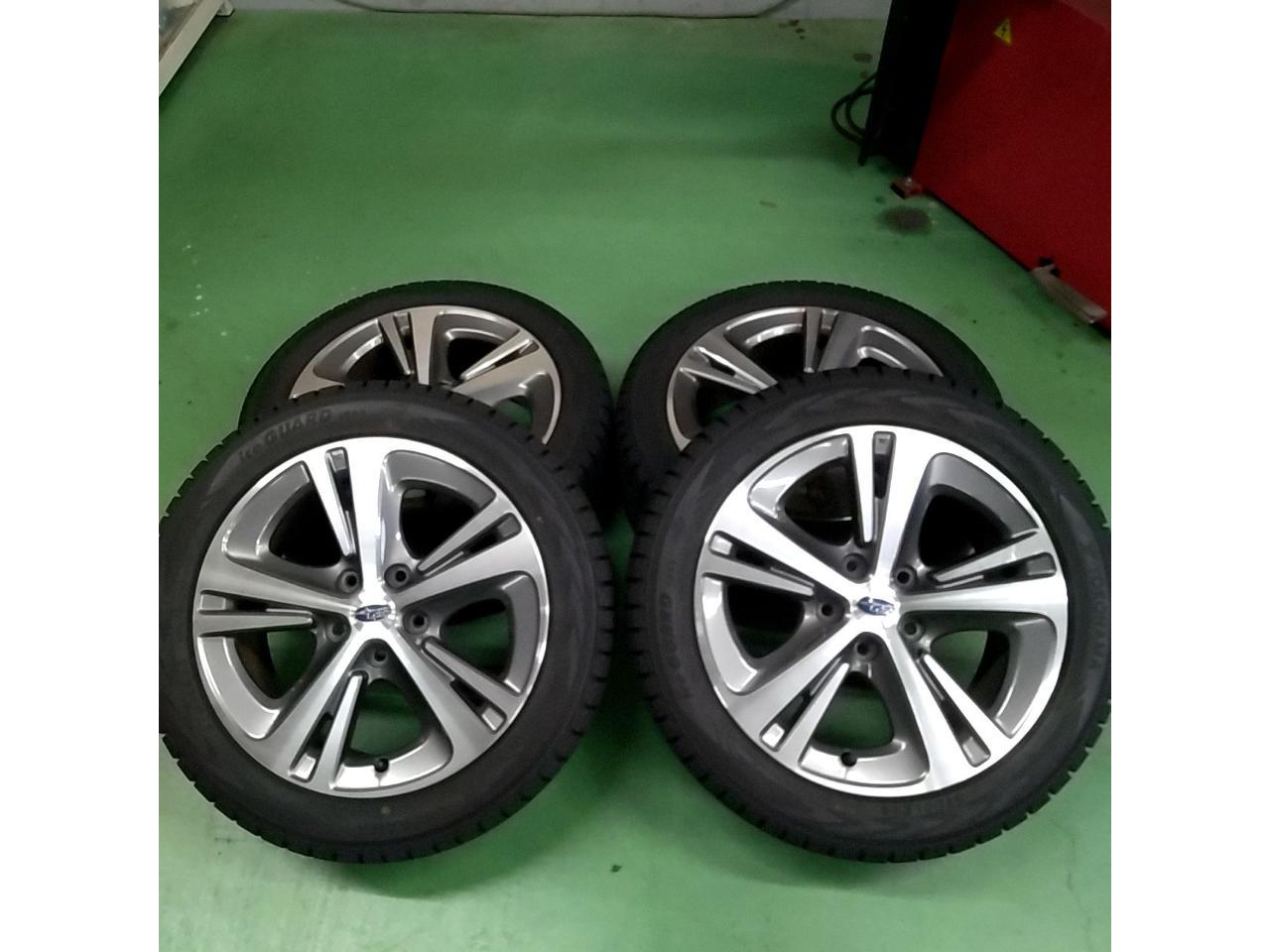 SUBARU Revu~ogu original wheel + YOKOHAMA YOKOHAMA iceGUARD iG53