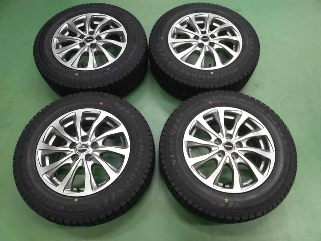 BRIDGESTONE BALMINUM TR10 + DUNLOP WINTERMAXX WM03