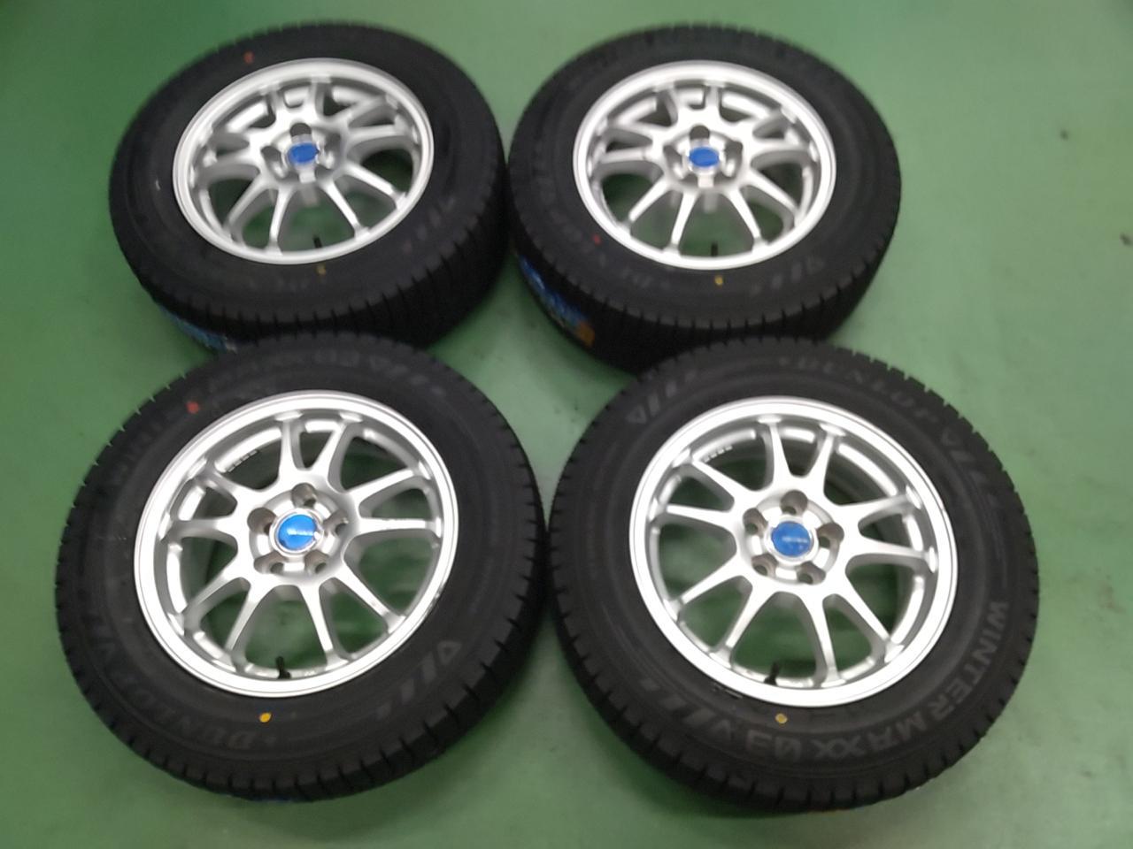BRIDGESTONE ECO FORME SE-10 + DUNLOP WINTERMAXX WM03