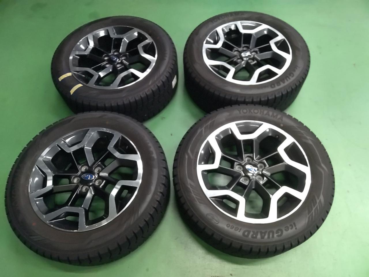 SUBARU XV/GP7 genuine wheels + YOKOHAMA iceGUARD iG60