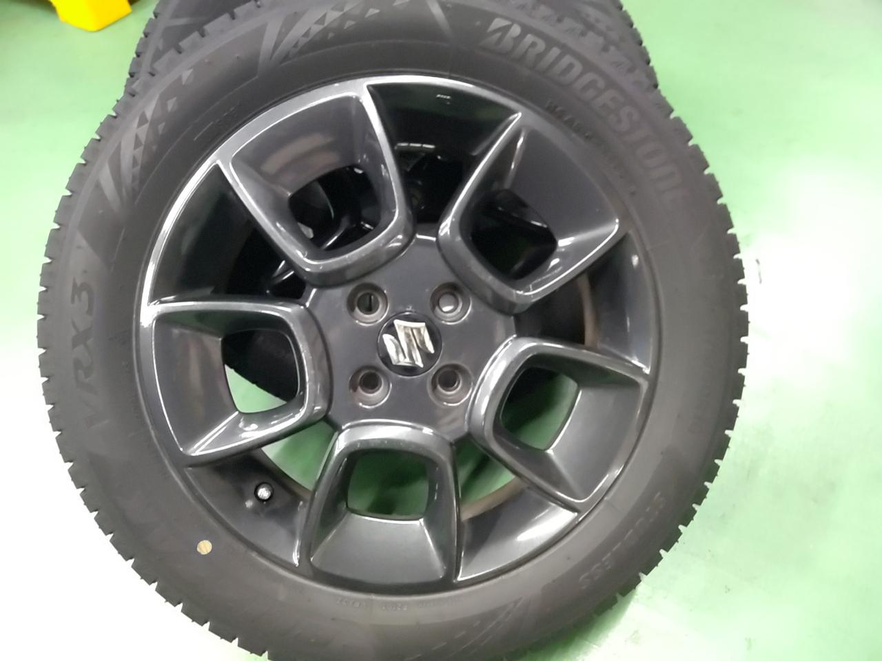Genuine Suzuki parts Ignis/Crosby Original wheel + BRIDGESTONE BLIZZAK VRX3