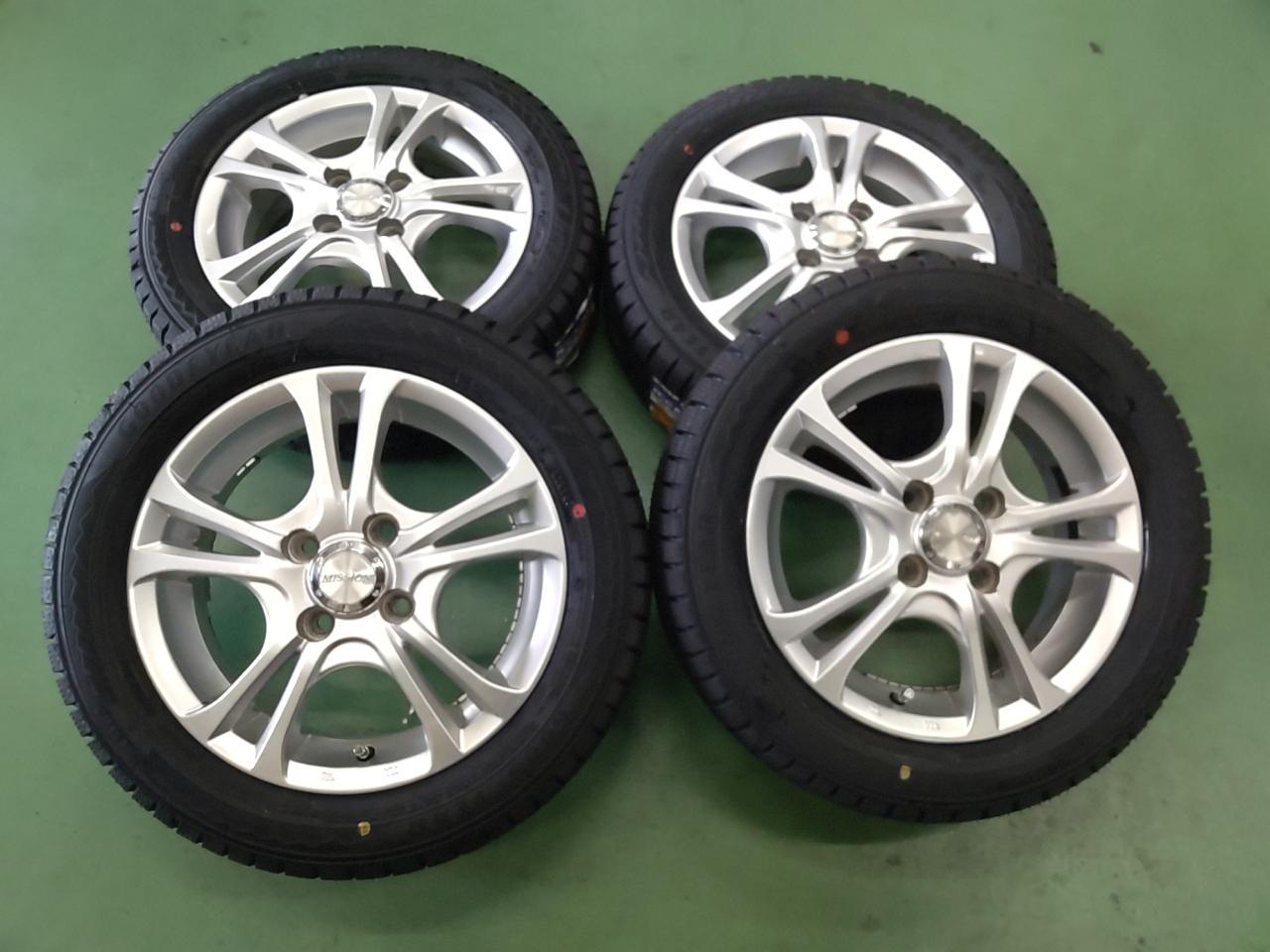 MISSION Twin 5-spoke + GOODYEAR ICENAVI8