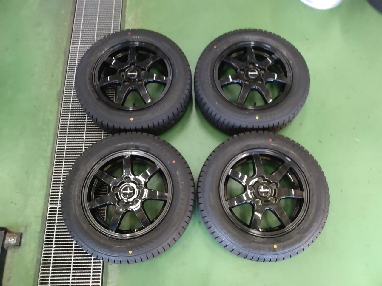 TREASURE ONE Humanline 7-spoke + GOODYEAR ICENAVI8
